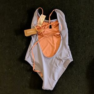 Patagonia Lilac One Piece Swim Suit